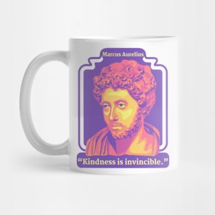 Marcus Aurelius Portrait and Quote Mug